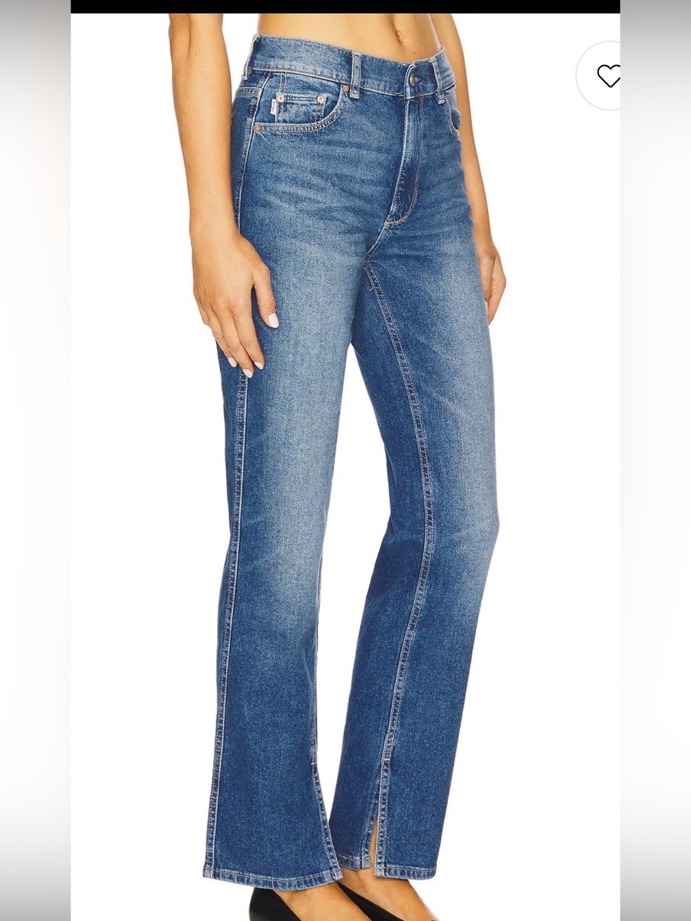 DL1961 Women's Straight Leg Jeans in Blue
